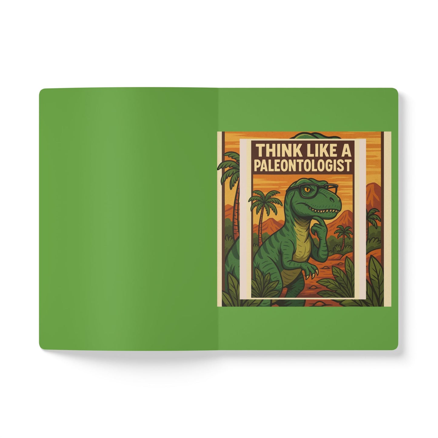 Think Like a Paleontologist - Softcover Journal