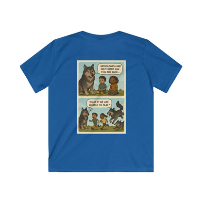 Kids Graphic Tee -- Feelings Aren’t Too Big == Emotional Literacy Shirt