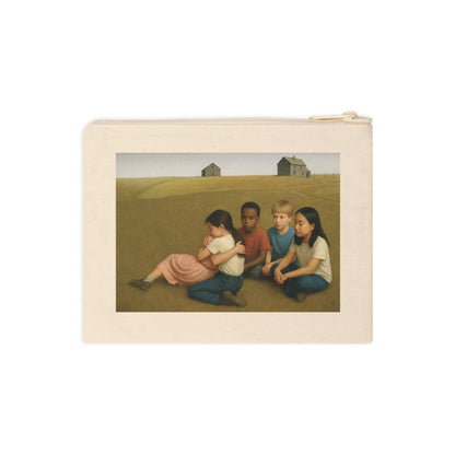 You Are Seen and Heard Canvas Pouch - Inspired by Christina's World