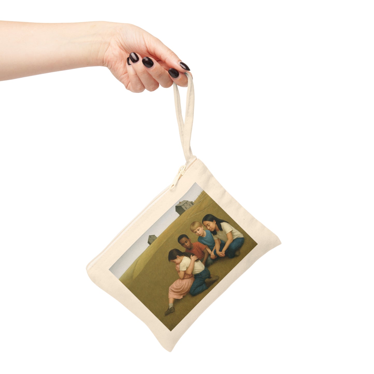 You Are Seen and Heard Canvas Pouch - Inspired by Christina's World