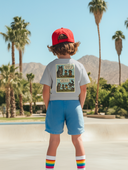 Kids Graphic Tee -- Feelings Aren’t Too Big == Emotional Literacy Shirt