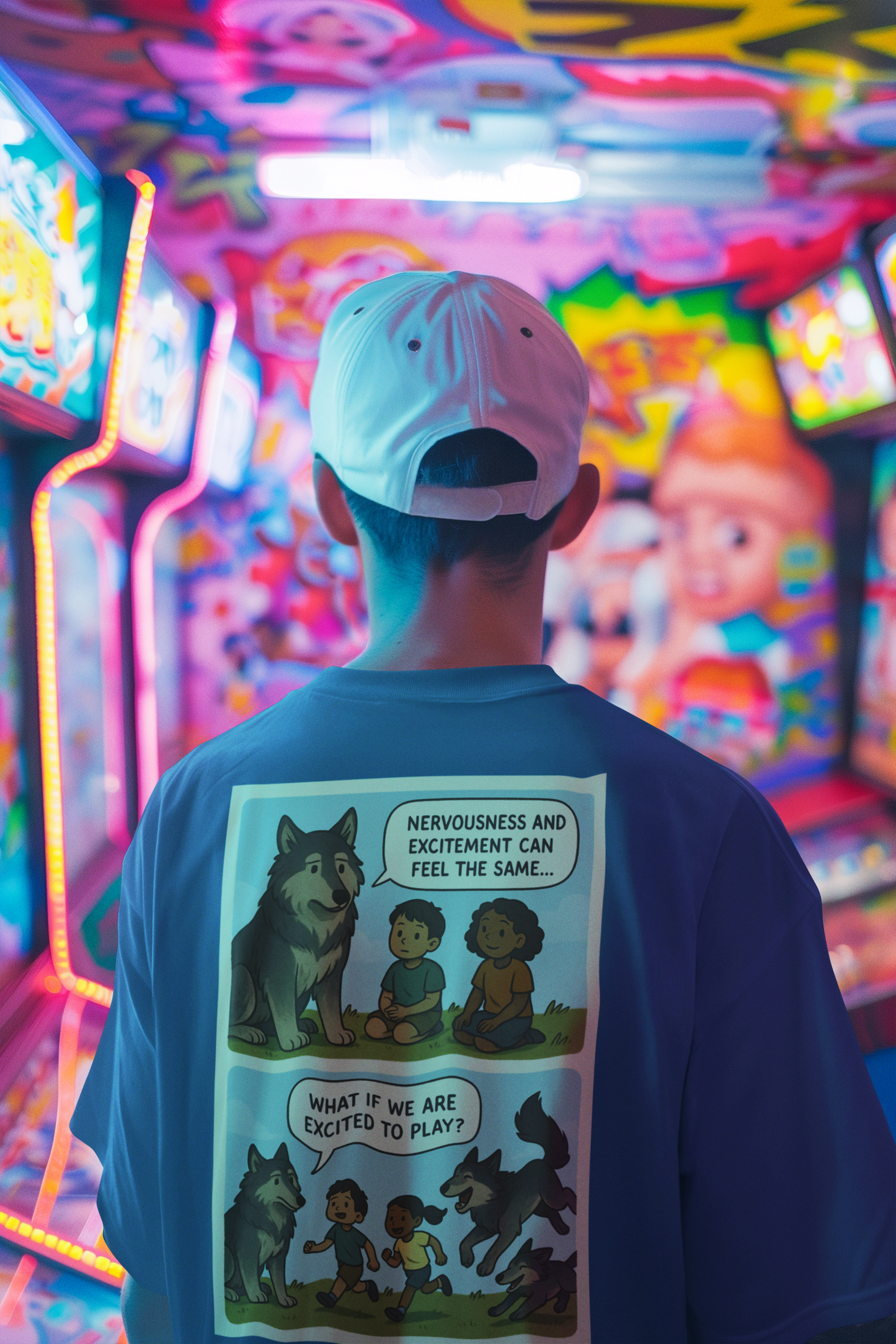 Kids Graphic Tee -- Feelings Aren’t Too Big == Emotional Literacy Shirt